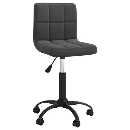 Schwarzer Samt-Drehstuhl für Esszimmer von , Essstühle - Ref: Foro24-3087593, Preis: 100,43 €, Rabatt: %