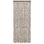 Taupe gray and white chenille mosquito net curtain 56x185 cm by vidaXL, Mosquito nets for windows - Ref: Foro24-325460, Price...