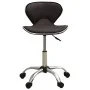 Brauner Kunstleder-Bürostuhl von , Bürostühle - Ref: Foro24-3088628, Preis: 75,65 €, Rabatt: %