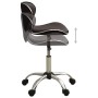 Brauner Kunstleder-Bürostuhl von , Bürostühle - Ref: Foro24-3088628, Preis: 76,94 €, Rabatt: %