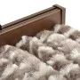 Taupe gray and white chenille mosquito net curtain 56x185 cm by vidaXL, Mosquito nets for windows - Ref: Foro24-325460, Price...