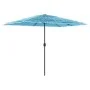 Gartenschirm mit blauem Stahlmast 300x200x250 cm von , Sonnenschirme - Ref: Foro24-4005094, Preis: 85,76 €, Rabatt: %