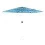 Gartenschirm mit blauem Stahlmast 300x200x250 cm von , Sonnenschirme - Ref: Foro24-4005094, Preis: 85,76 €, Rabatt: %