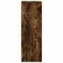 Aparador con LED madera ingeniería roble ahumado 38x34x100 cm by , Sideboards - Ref: Foro24-852170, Price: 54,95 €, Discount: %