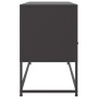 Mueble para TV de acero negro 100,5x39x60,5 cm de , Muebles TV - Ref: Foro24-846542, Precio: 79,45 €