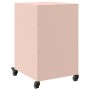 Mesita de noche acero rosa 36x39x59 cm de , Mesitas de noche - Ref: Foro24-846729, Precio: 104,40 €, Descuento: %