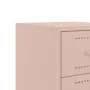 Mesita de noche acero rosa 36x39x59 cm by , Nightstands - Ref: Foro24-846729, Price: 100,30 €, Discount: %