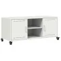 Mueble de TV acero blanco 100,5x39x43,5 cm von , TV-Möbel - Ref: Foro24-846667, Preis: 92,90 €, Rabatt: %