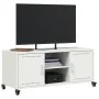 Mueble de TV acero blanco 100,5x39x43,5 cm von , TV-Möbel - Ref: Foro24-846667, Preis: 92,90 €, Rabatt: %