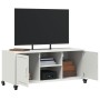 Mueble de TV acero blanco 100,5x39x43,5 cm von , TV-Möbel - Ref: Foro24-846667, Preis: 93,80 €, Rabatt: %