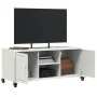Mueble de TV acero blanco 100,5x39x43,5 cm von , TV-Möbel - Ref: Foro24-846667, Preis: 92,90 €, Rabatt: %