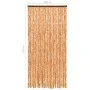 Ocher and white chenille mosquito net curtain 100x220 cm by vidaXL, Mosquito nets for windows - Ref: Foro24-325459, Price: 65...