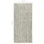 Light and dark gray chenille mosquito net curtain 90x220 cm by vidaXL, Mosquito nets for windows - Ref: Foro24-325455, Price:...