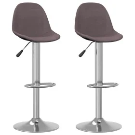 Küchenhocker, 2 Stück, grau-taupe Stoff von , Küchenhocker - Ref: Foro24-333390, Preis: 122,54 €, Rabatt: %