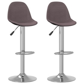 Küchenhocker, 2 Stück, grau-taupe Stoff von , Küchenhocker - Ref: Foro24-333390, Preis: 124,61 €, Rabatt: %