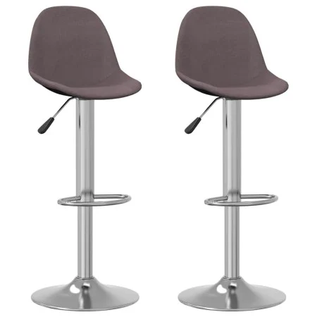 Küchenhocker, 2 Stück, grau-taupe Stoff von , Küchenhocker - Ref: Foro24-333390, Preis: 122,54 €, Rabatt: %