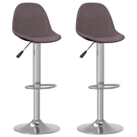 Küchenhocker, 2 Stück, grau-taupe Stoff von , Küchenhocker - Ref: Foro24-333390, Preis: 124,61 €, Rabatt: %