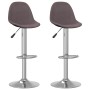 Küchenhocker, 2 Stück, grau-taupe Stoff von , Küchenhocker - Ref: Foro24-333390, Preis: 124,61 €, Rabatt: %