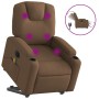 Elektrischer, verstellbarer, aufklappbarer Massagesessel aus braunem Stoff. von , Sessel - Ref: Foro24-3204408, Preis: 321,93...