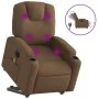 Elektrischer, verstellbarer, aufklappbarer Massagesessel aus braunem Stoff. von , Sessel - Ref: Foro24-3204408, Preis: 343,02...