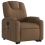 Elektrischer, verstellbarer, aufklappbarer Massagesessel aus braunem Stoff. von , Sessel - Ref: Foro24-3204408, Preis: 321,93...