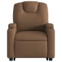 Elektrischer, verstellbarer, aufklappbarer Massagesessel aus braunem Stoff. von , Sessel - Ref: Foro24-3204408, Preis: 321,93...