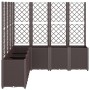 Blumentopf mit braunem PP-Gitter 160x160x140 cm von , Töpfe und Pflanzgefäße - Ref: Foro24-367885, Preis: 321,64 €, Rabatt: %