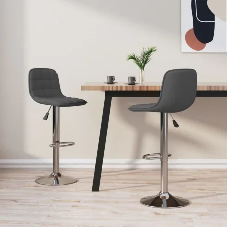 Küchenhocker 2 Stück dunkelgraues Stoff von , Küchenhocker - Ref: Foro24-333946, Preis: 137,37 €, Rabatt: %
