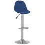 Taburetes de cocina 2 unidades tela azul de , Taburetes de cocina - Ref: Foro24-333385, Precio: 126,84 €, Descuento: %