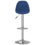 Taburetes de cocina 2 unidades tela azul de , Taburetes de cocina - Ref: Foro24-333385, Precio: 126,84 €, Descuento: %