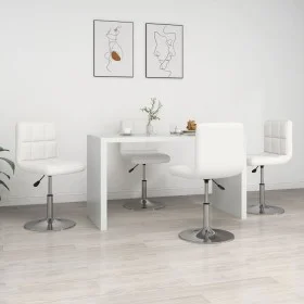 Esszimmerstühle, 4 Stück, weißes Kunstleder von , Essstühle - Ref: Foro24-334189, Preis: 213,43 €, Rabatt: %