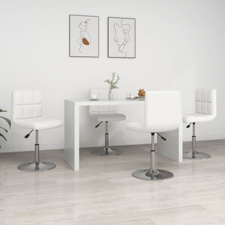 Esszimmerstühle, 4 Stück, weißes Kunstleder von , Essstühle - Ref: Foro24-334189, Preis: 217,33 €, Rabatt: %