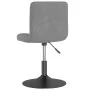 Drehbare Esszimmerstühle, 4 Stück, dunkelgrauer Samt von , Essstühle - Ref: Foro24-3087482, Preis: 249,30 €, Rabatt: %