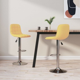Küchenhocker, 2 Stück, gelber Stoff von , Küchenhocker - Ref: Foro24-333952, Preis: 144,28 €, Rabatt: %