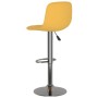 Taburetes de cocina 2 unidades tela amarillo de , Taburetes de cocina - Ref: Foro24-333952, Precio: 144,18 €, Descuento: %