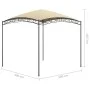 Cream gazebo 3x3x2.65 m 180 g/m² by vidaXL, Tents and gazebos - Ref: Foro24-313906, Price: 154,05 €, Discount: %