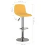 Kitchen stools 2 units yellow fabric by , Kitchen stools - Ref: Foro24-333952, Price: 141,45 €, Discount: %