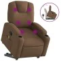 Verstellbarer Stoff-Fußmassagestuhl in Braun. von , Sessel - Ref: Foro24-3204384, Preis: 293,43 €, Rabatt: %