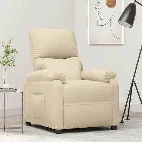 Cremefarbener Stoff-Liegesessel von , Sessel - Ref: Foro24-344902, Preis: 170,38 €, Rabatt: %