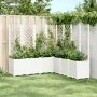 Blumenkasten mit weißem PP-Gitter 160x160x140 cm von , Töpfe und Pflanzgefäße - Ref: Foro24-367884, Preis: 318,93 €, Rabatt: %