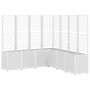 Blumenkasten mit weißem PP-Gitter 160x160x140 cm von , Töpfe und Pflanzgefäße - Ref: Foro24-367884, Preis: 326,76 €, Rabatt: %