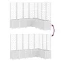 Blumenkasten mit weißem PP-Gitter 160x160x140 cm von , Töpfe und Pflanzgefäße - Ref: Foro24-367884, Preis: 318,93 €, Rabatt: %