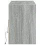 TV-Wandmöbel mit LED-Lichtern in Sonoma-Grau 130x31x45 cm von , TV-Möbel - Ref: Foro24-852346, Preis: 102,45 €, Rabatt: %