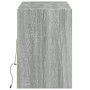 TV-Wandmöbel mit LED-Lichtern in Sonoma-Grau 130x31x45 cm von , TV-Möbel - Ref: Foro24-852346, Preis: 103,99 €, Rabatt: %