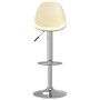 Taburetes de cocina 2 unidades tela crema de , Taburetes de cocina - Ref: Foro24-333383, Precio: 124,88 €, Descuento: %