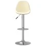 Taburetes de cocina 2 unidades tela crema de , Taburetes de cocina - Ref: Foro24-333383, Precio: 123,04 €, Descuento: %