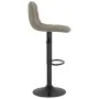 Hocker aus hellgrauem Samt für die Küche von , Küchenhocker - Ref: Foro24-333980, Preis: 81,78 €, Rabatt: %