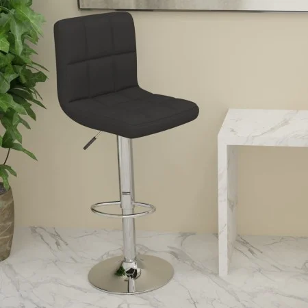Black fabric kitchen stool by , Kitchen stools - Ref: Foro24-334235, Price: 73,11 €, Discount: %