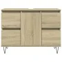 Badezimmerschrank aus Sonoma-Eichen-Ingenieurholz 80x33x60 cm. von , Badezimmermöbel - Ref: Foro24-849683, Preis: 91,46 €, Ra...