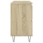 Mueble de baño madera de ingeniería roble Sonoma 80x33x60 cm by , Bathroom furniture - Ref: Foro24-849683, Price: 92,94 €, Di...